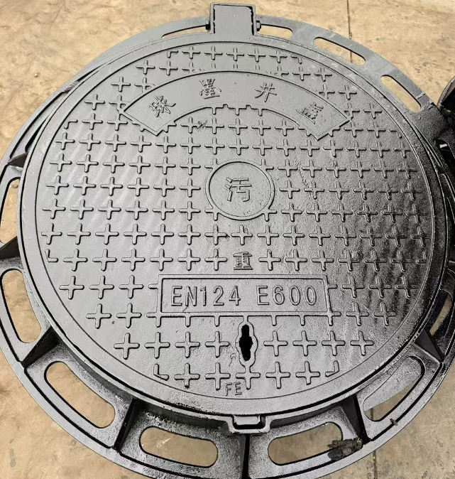 砚山球墨铸铁五防井盖展示
